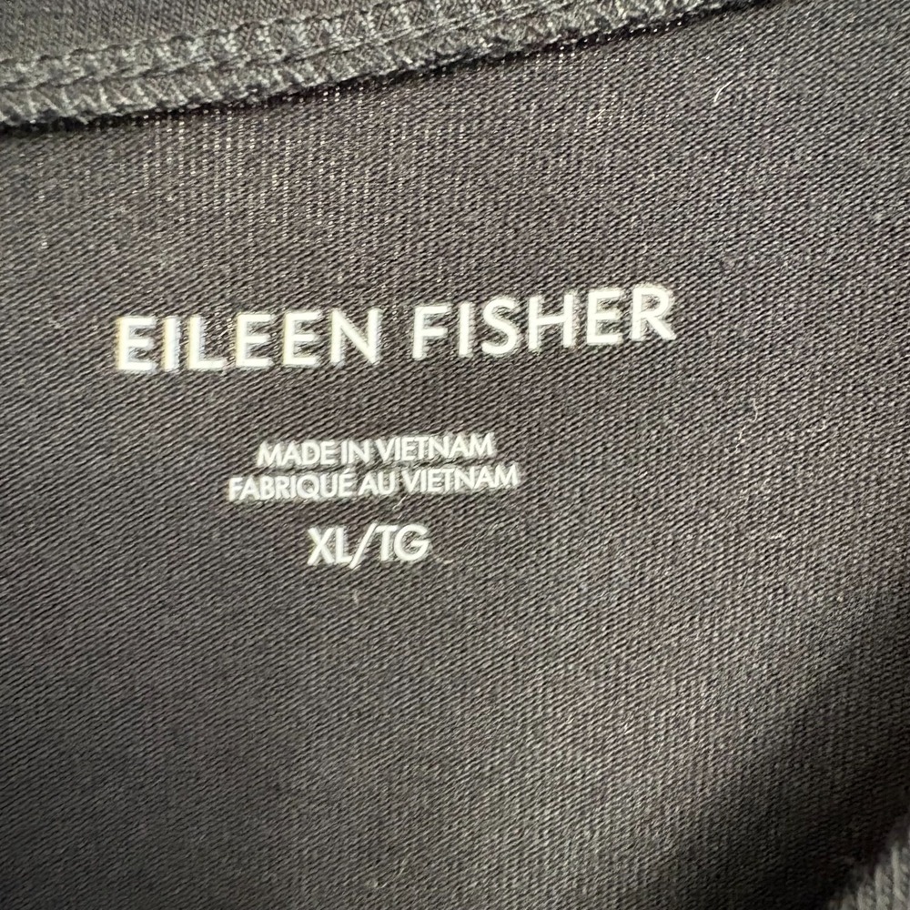 Eileen Fisher Organic Cotton Zip Jumpsuit XL - Picture 6 of 11